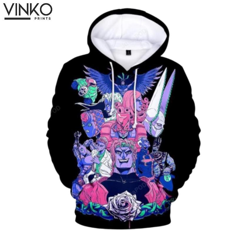 Jojo Bizarre Adventure All Villains Hoodie