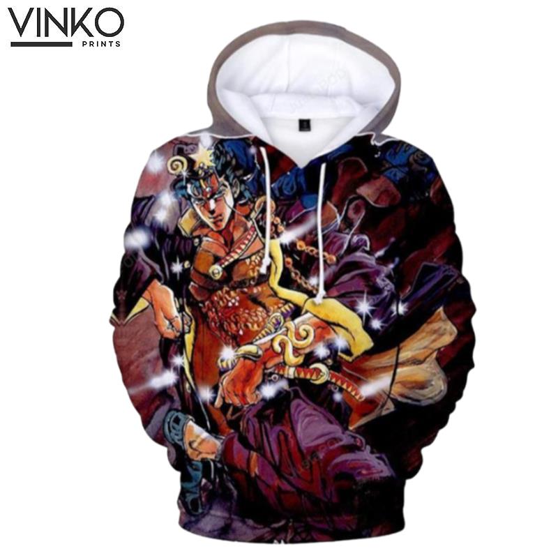 Jojo Bizarre Adventure Kujo Jotaro Hoodie