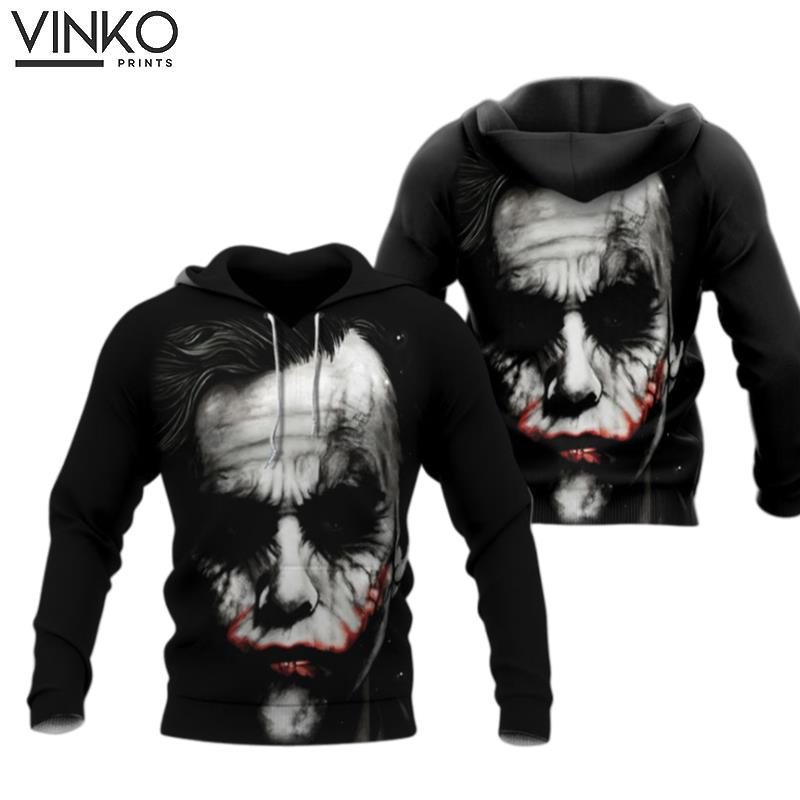 Joker Heath Ledger The Dark Knight Hoodie