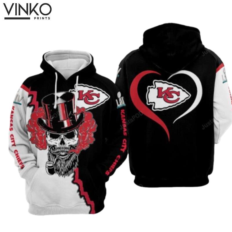 Kansas City Chiefs Nfl Football Skull Smoke Kansas City Chiefs Kansas City Chiefs Hoodie