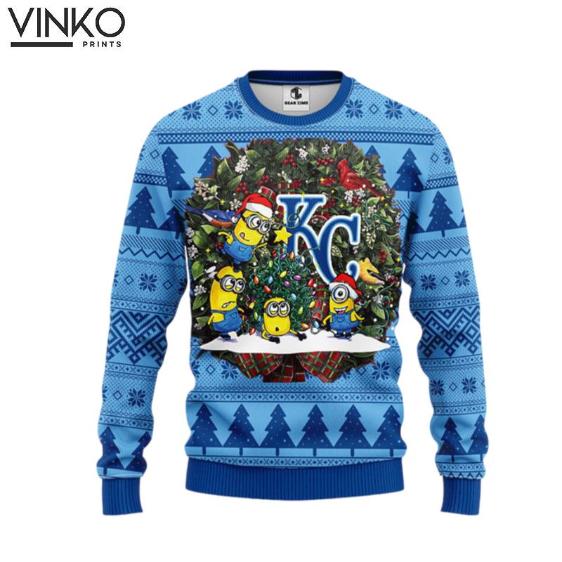 Kansas City Royals Minion Ugly Christmas Sweater