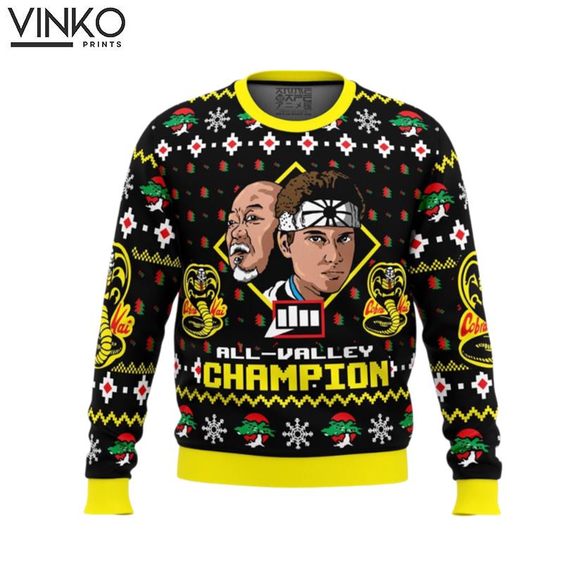 Karate Kid Christmas Ugly Christmas Sweater