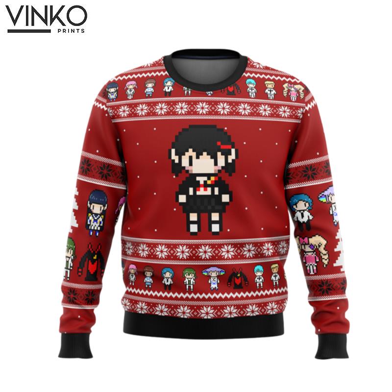 Kill La Kill Sprites Ugly Christmas Sweater