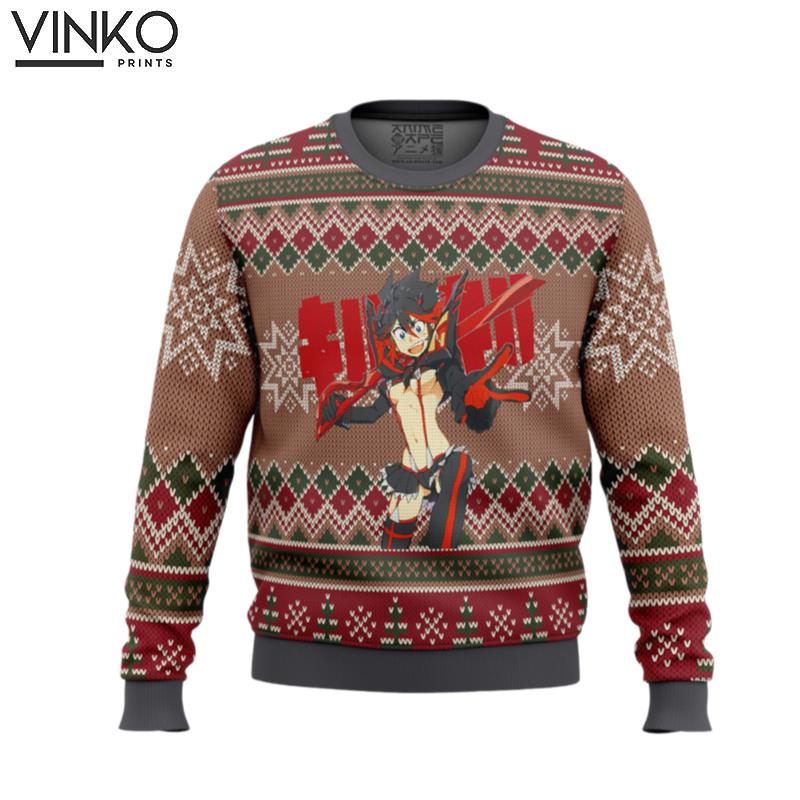 Kill La Kill Ugly Christmas Sweater