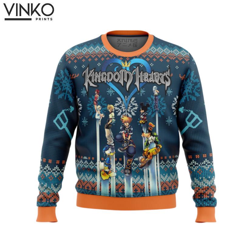 Kingdom Hearts Alt Ugly Christmas Sweater