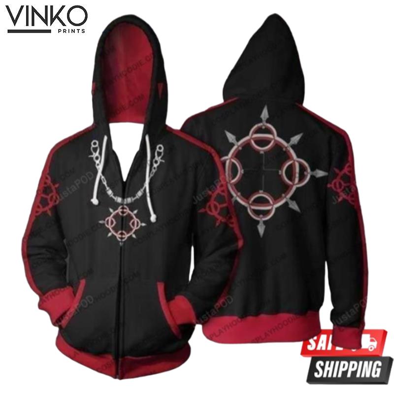 Kingdom Hearts Axel Hoodie