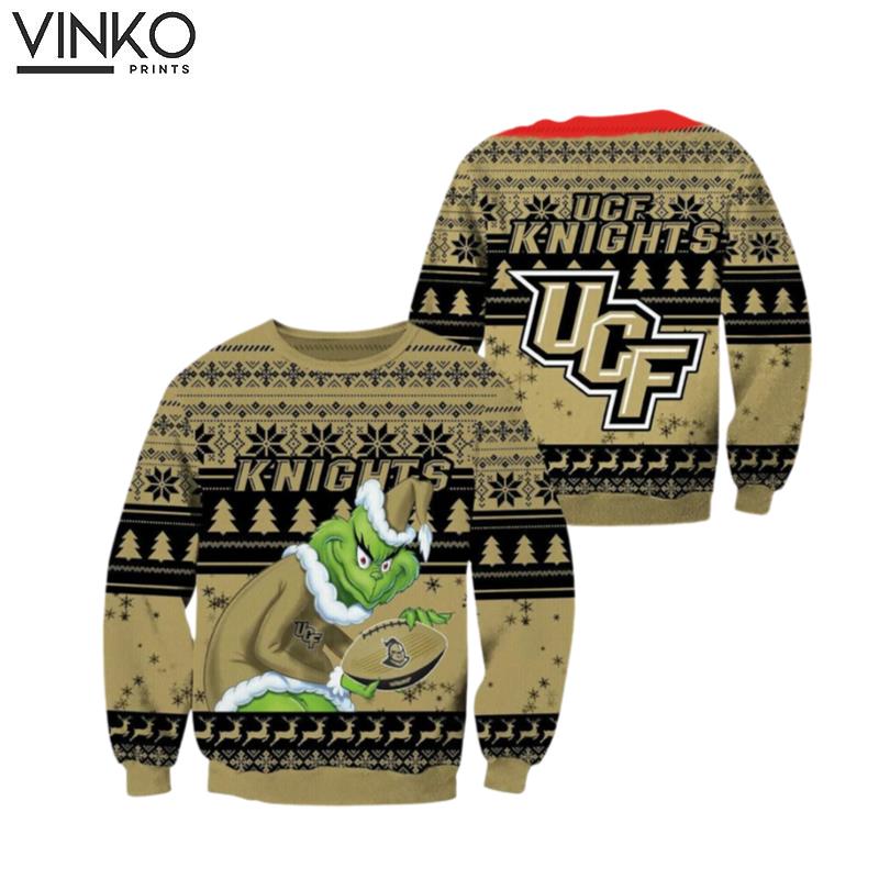 Knights Grin Football Ugly Christmas Sweater