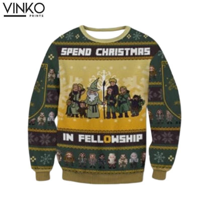 LOTR Xmas Ugly Christmas Sweater