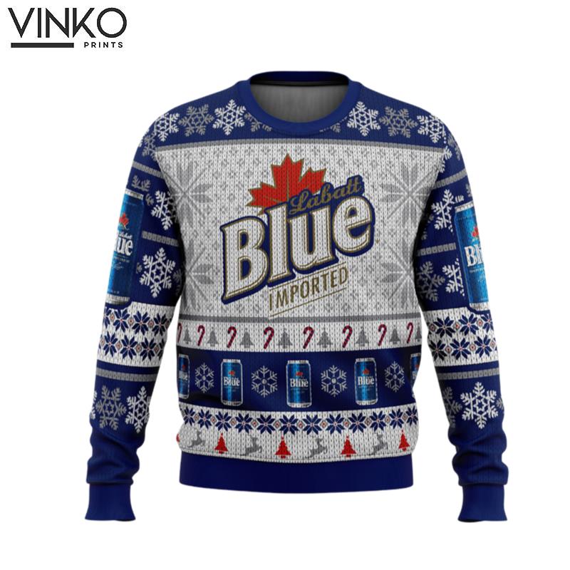 Labatt Blue Ugly Christmas Sweater