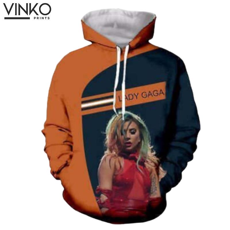 Lady Gaga And Pered Custom Lady Gaga Graphic Hoodie