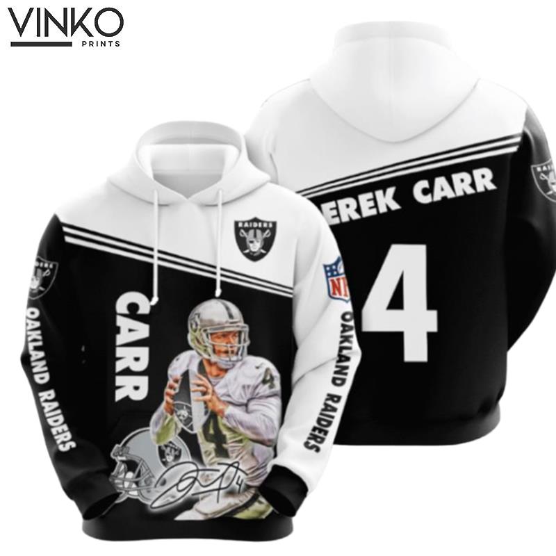 Las Vegas Raiders Derek Carr 4 Hoodie