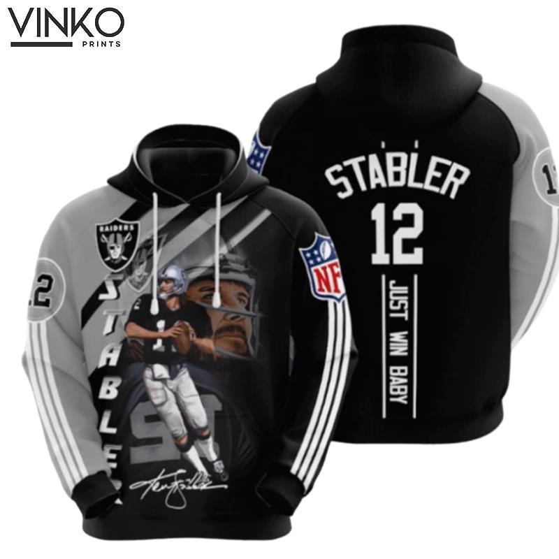 Las Vegas Raiders Ken Stabler Hoodie