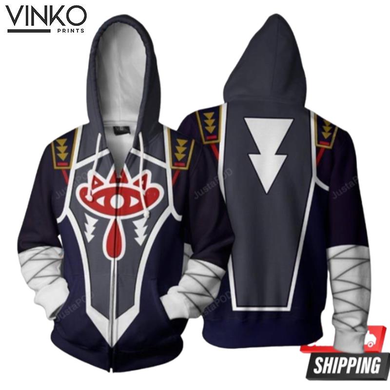 Legend Of Zelda Sheik Cosplay Hoodie