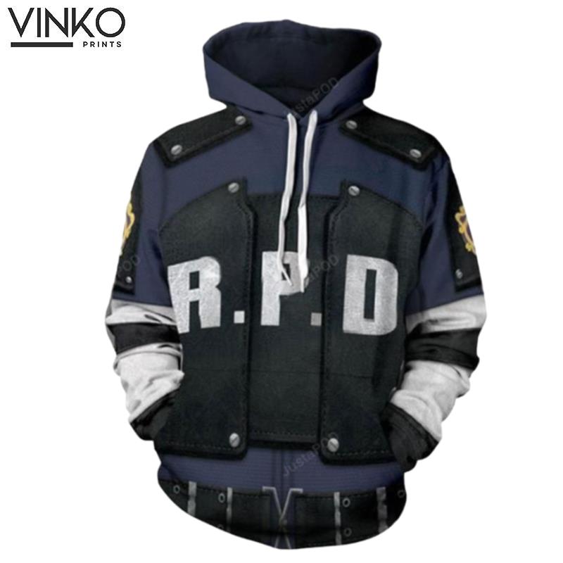 Leon Scott Kennedy Resident Evil Hoodie