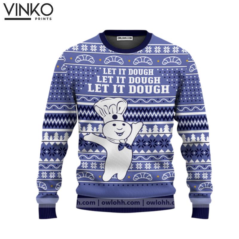 Let It Dough US62161 Ugly Christmas Sweater