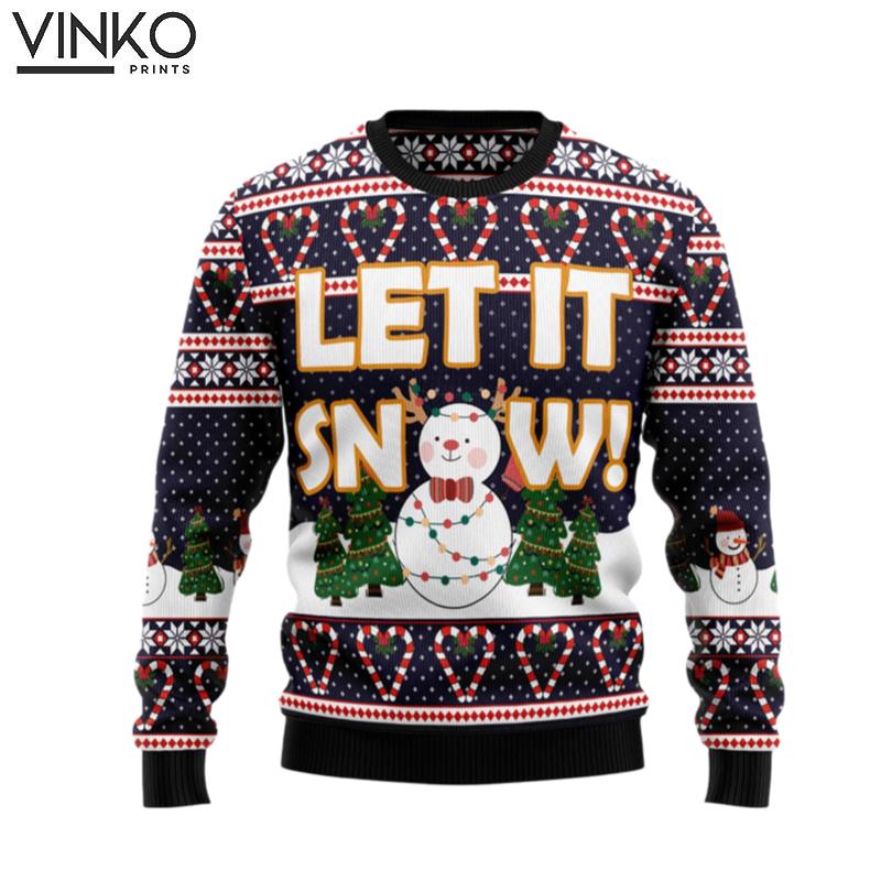 Let It Snow TY3010 Ugly Christmas Sweater