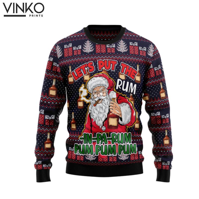 Let's Put The Ruminparum Pum Pum Pum HT100907 Ugly Christmas Sweater