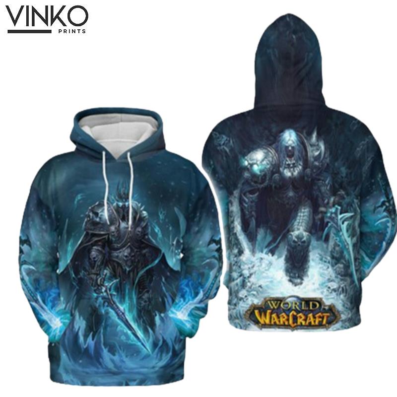 Lich King Arthas Dark Lord Of The Dead Hoodie