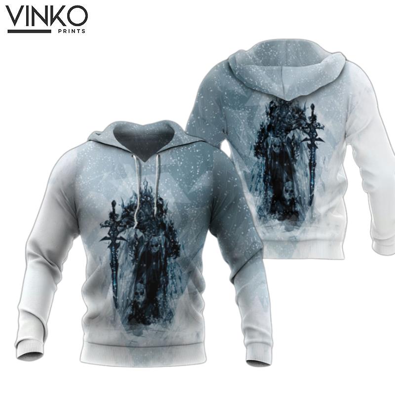 Lich King Arthas World Of Warcraft Hoodie