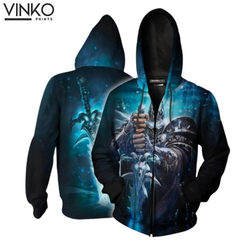 Lich King World Of Warcraft Hoodie