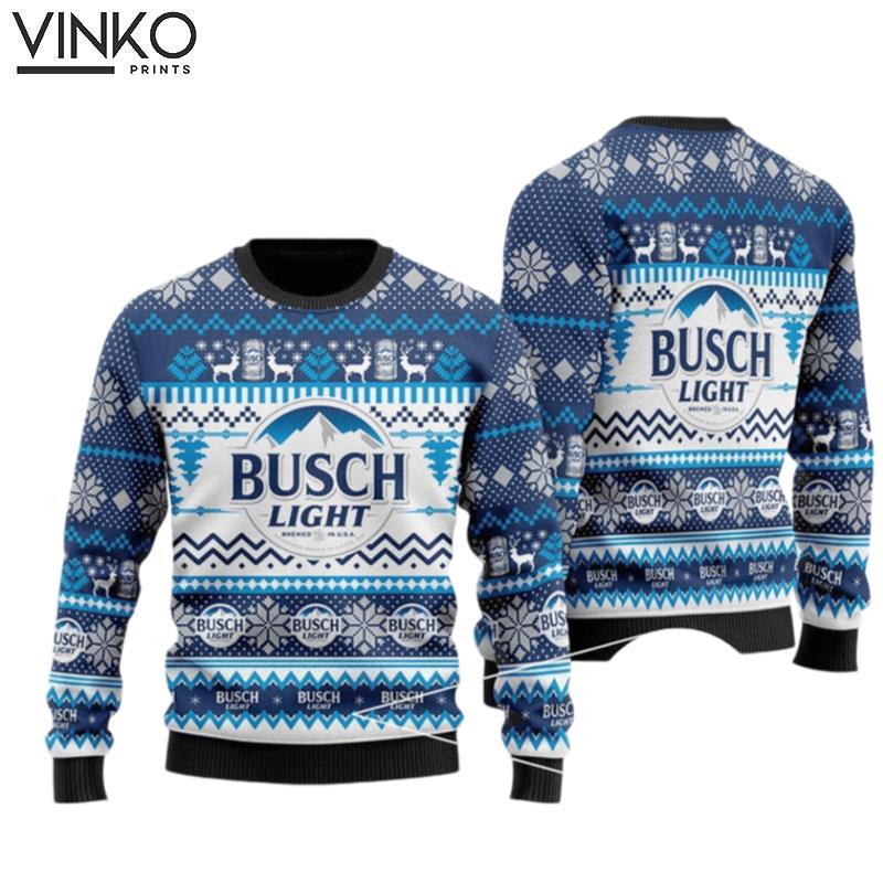 Light Beer Designer Ugly Christmas Sweater