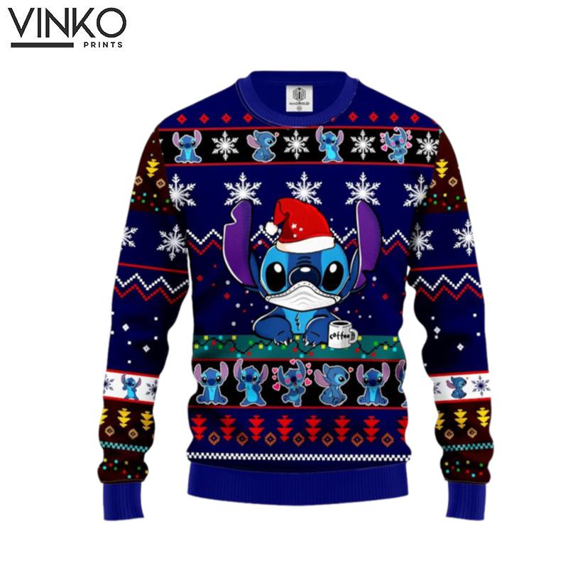 Lilo And Stitch Disney Gifts AllOver Print Ugly Christmas Sweater