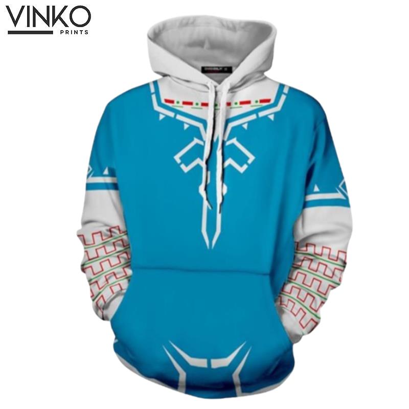 Link The Legend Of Zelda Breath Of The Wild Hoodie