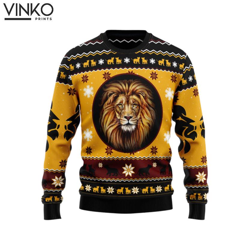 Lion Xmas TY110 Ugly Christmas Sweater