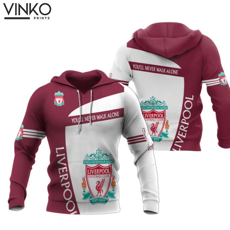 Liverpool Football Club Youll Never Walk Alone Hoodie