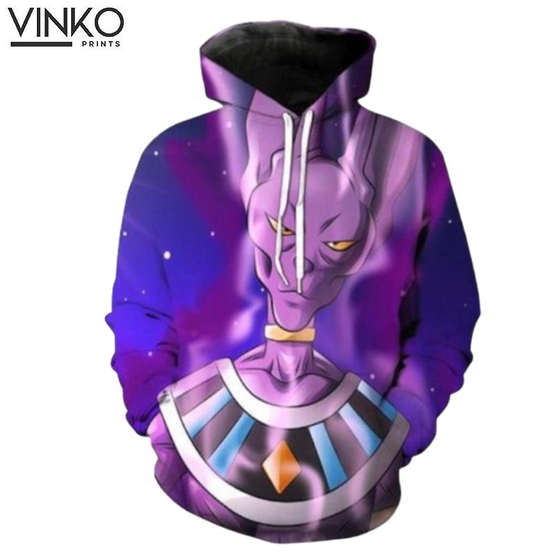 Lord Beerus Dragon Ball Z Hoodie