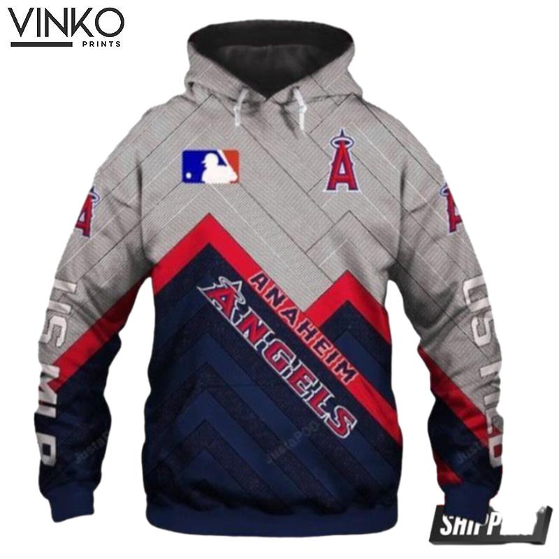 Los Angeles Angels And Pered Custom Los Angeles Angels Graphic Hoodie