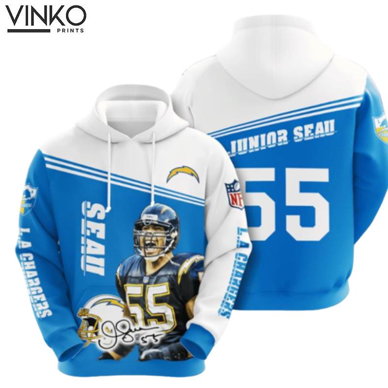 Los Angeles Chargers Junior Seau Hoodie