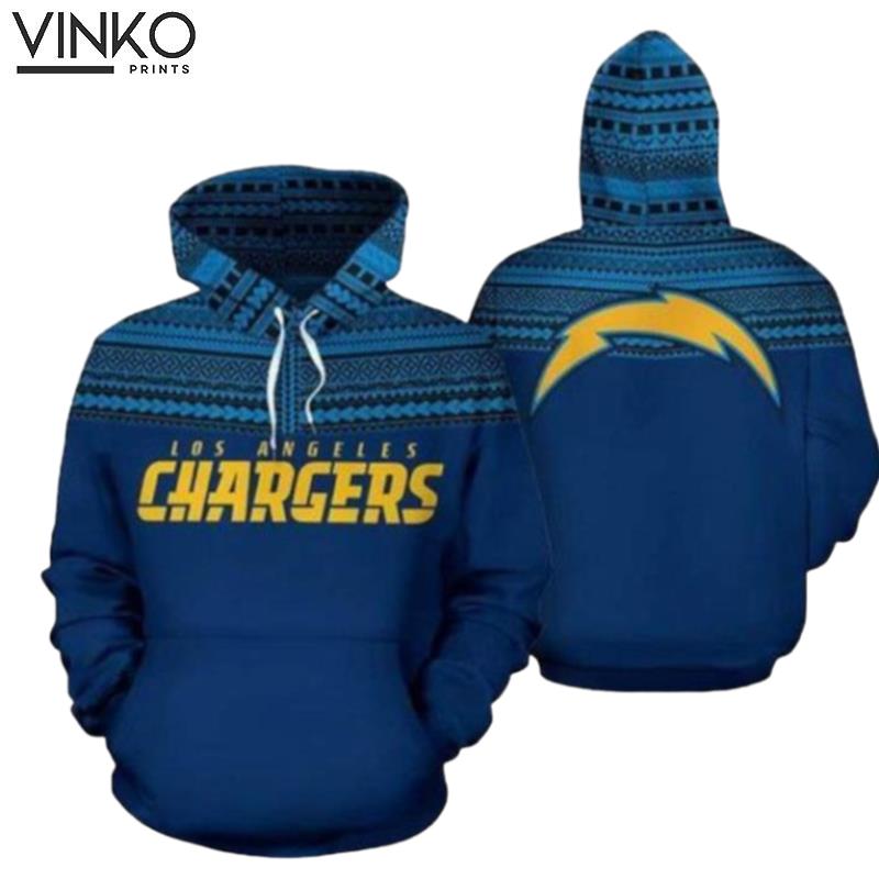 Los Angeles Chargers Ncaa Football Maori Tattoo Blue V2 Los Angeles Chargers Los Angeles Chargers Hoodie