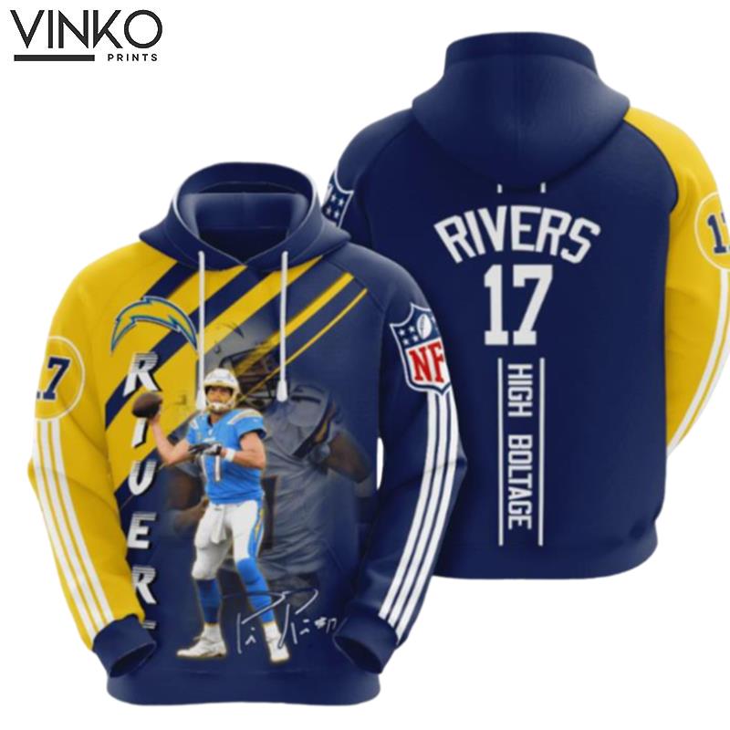 Los Angeles Chargers Philip Rivers Hoodie