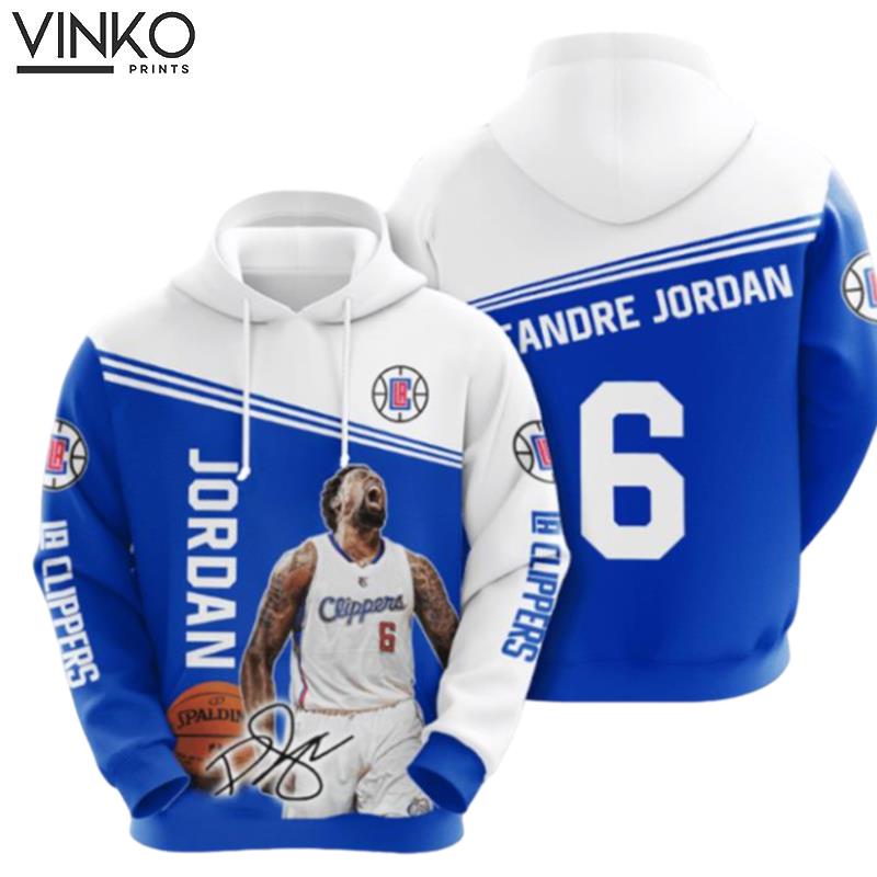 Los Angeles Clippers Deandre Jordan Hoodie