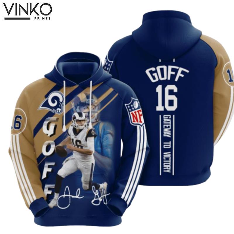 Los Angeles Rams Jared Goff Hoodie