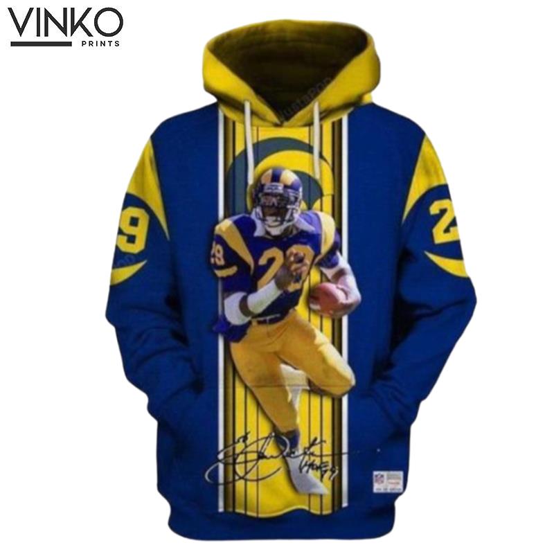 Los Angeles Rams Ncaa Football Eric Dickerson Los Angeles Rams Hoodie