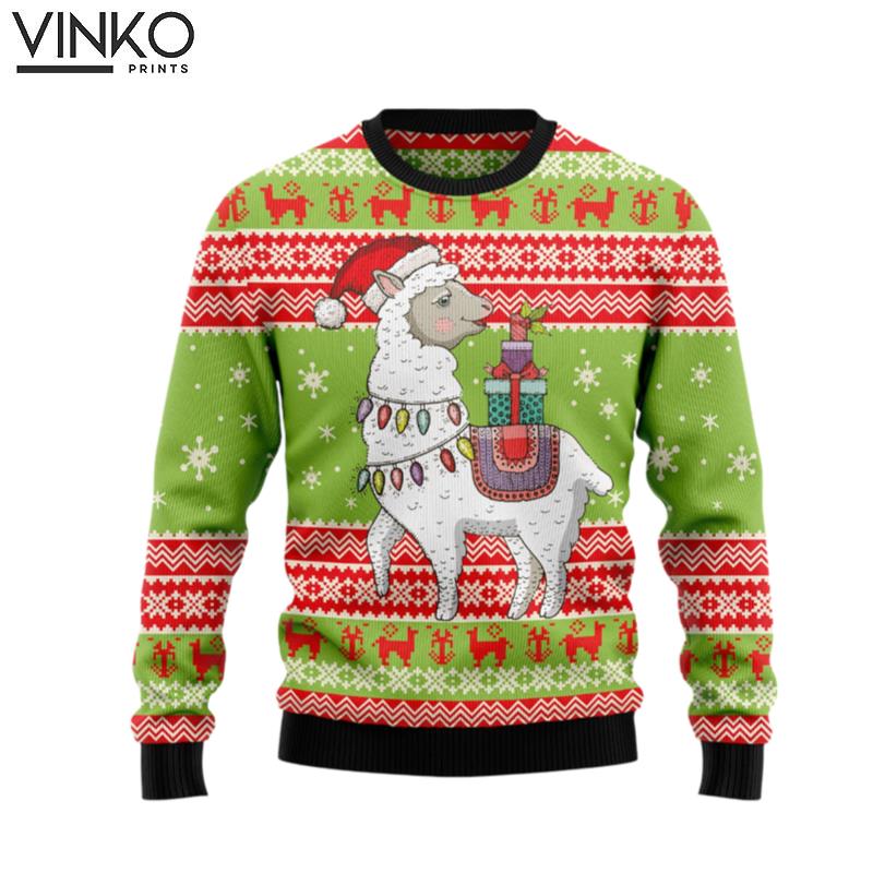 Love Llama G5114 Ugly Christmas Sweater