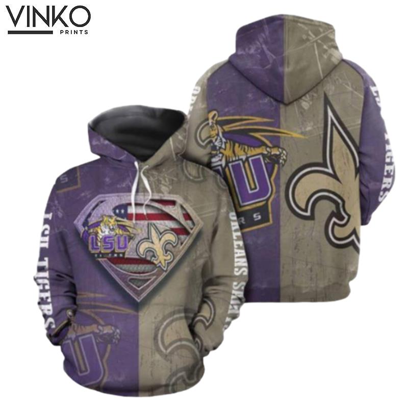 Lsu Tigers Vs Saints Hoodie