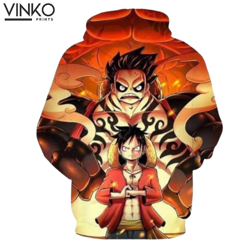 Luffy Gear 4Th Bounce Man One Piece Hoodie