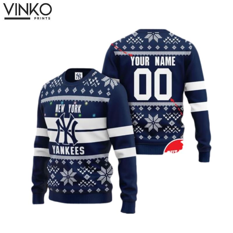 MLB New York Yankees Custom Ugly Christmas Sweater