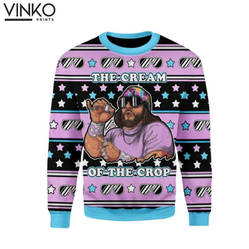 Macho Man Xmas Gift 2023 Ugly Christmas Sweater