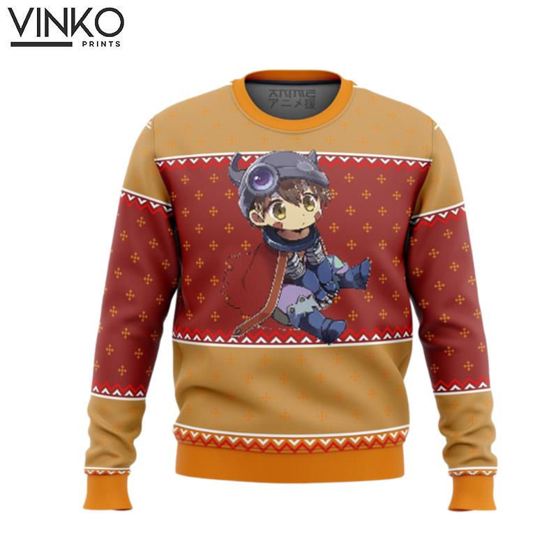 Made in Abyss Reg Ugly Christmas Sweater