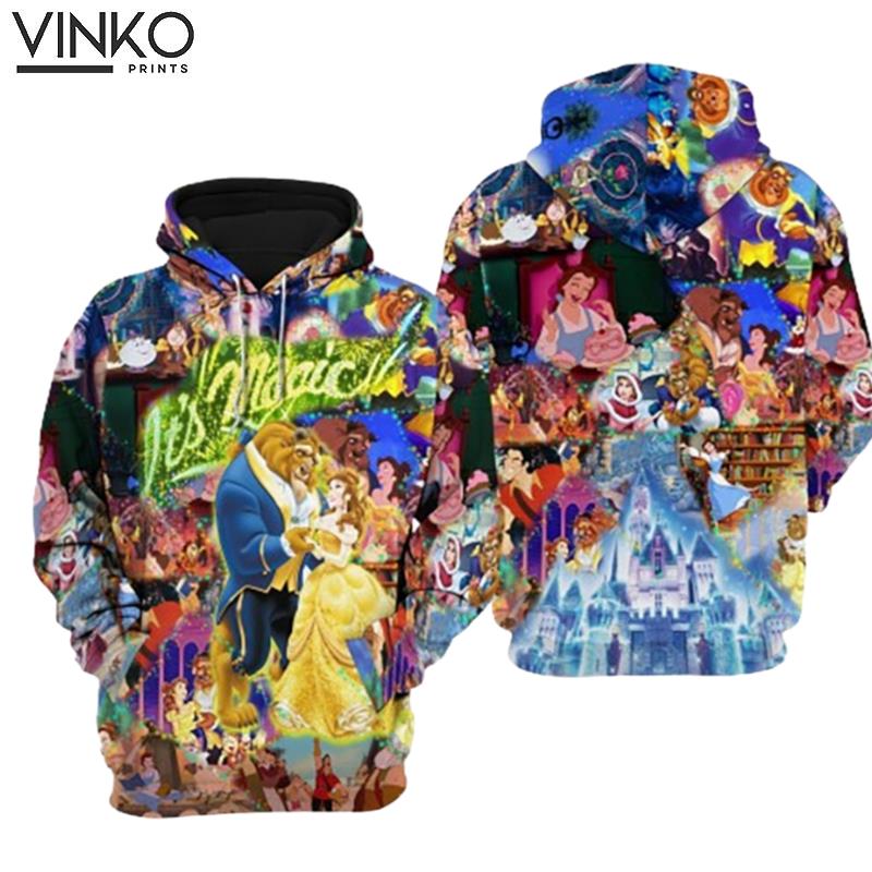 Magic Hoodie With Cover Of Beauty And The Beast Hoodie