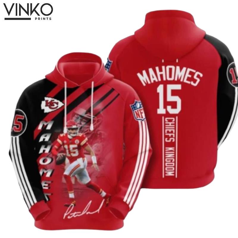 Mahomes 15 Kansas City Chiefs Hoodie