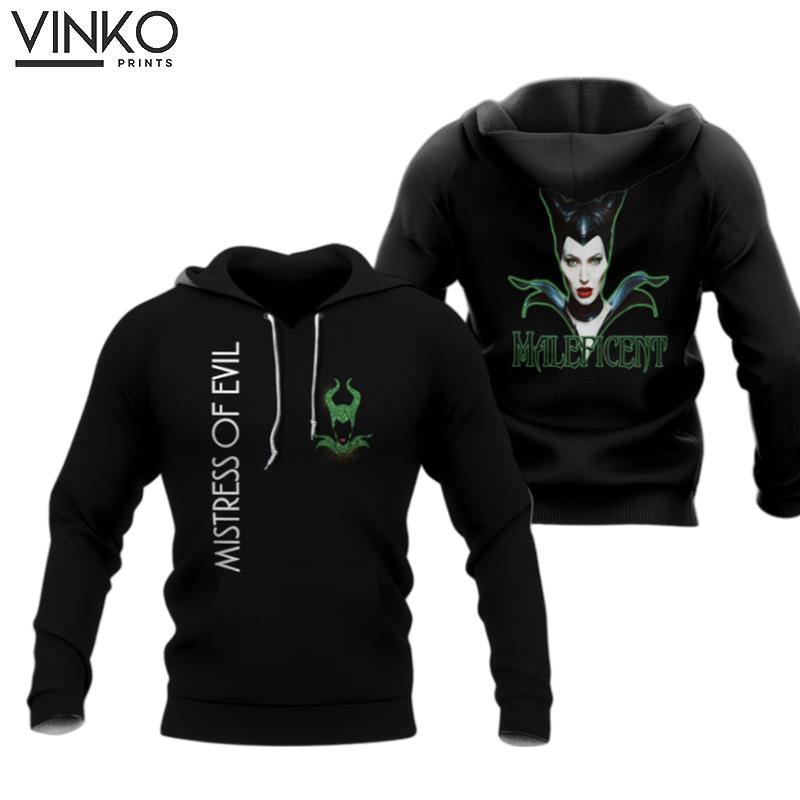 Maleficent Vest Zip Up Hoodie