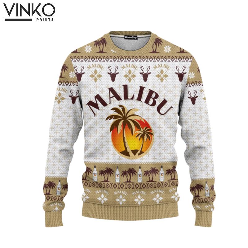 Malibu For Men And Women Ugly Christmas Sweater