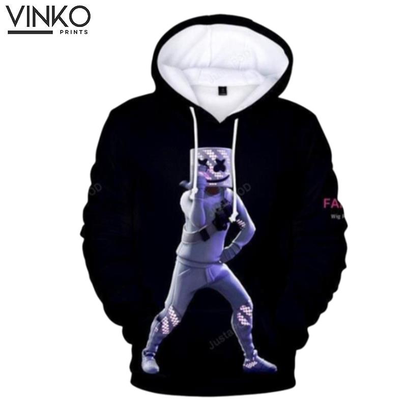 Marshmello Black Hoodie