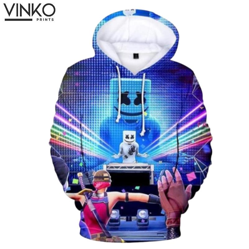 Marshmello Blue C Hoodie