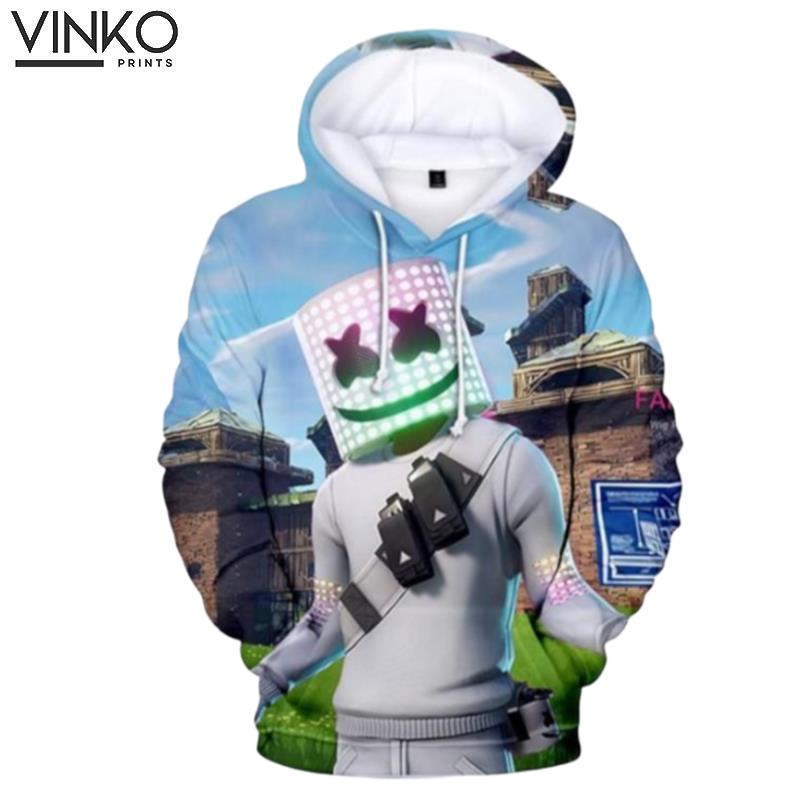 Marshmello Blue Hoodie